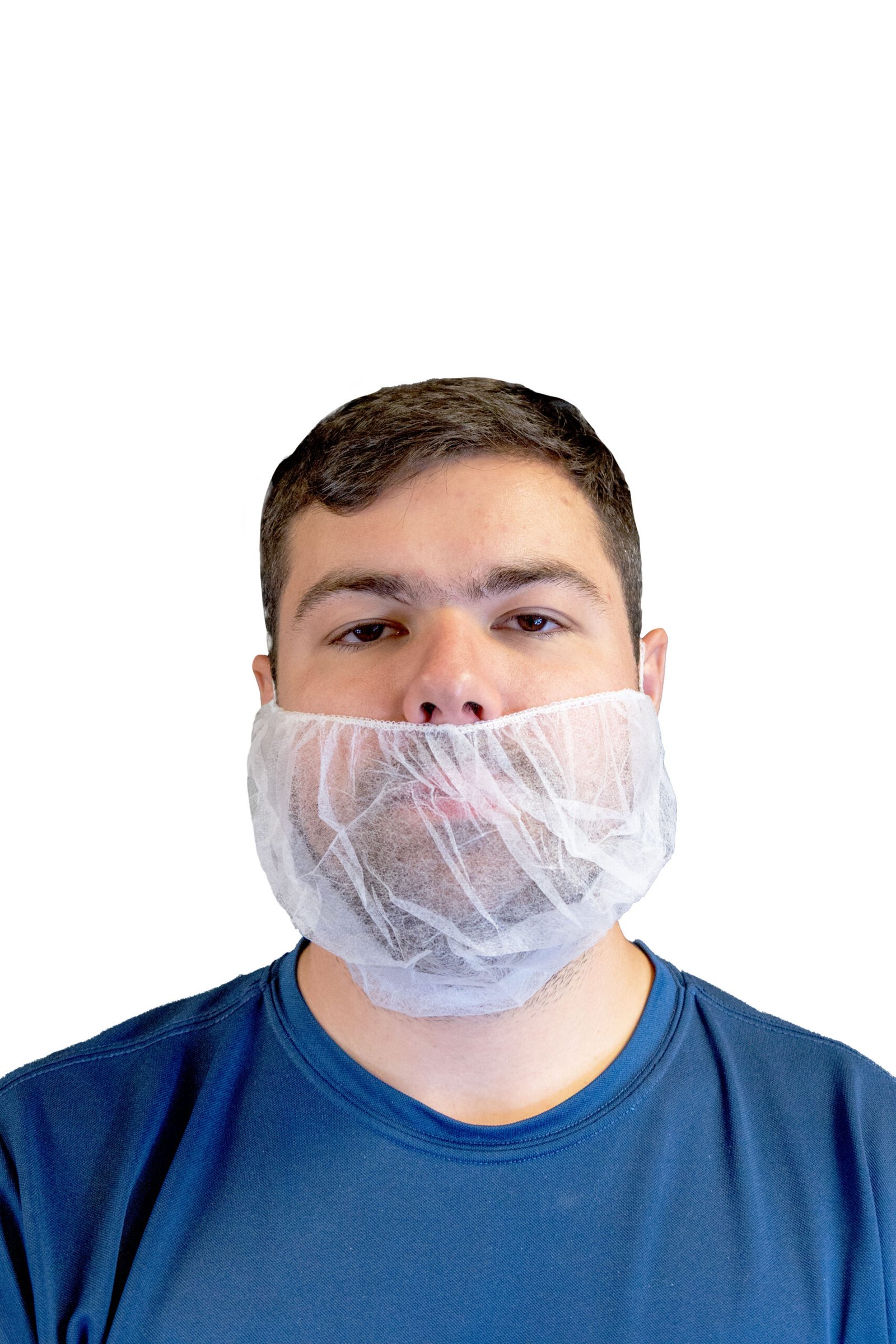 White Polypropylene Beard Cover